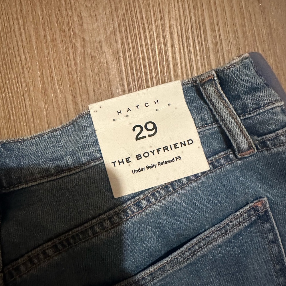 Hatch maternity boyfriend Jeans - Picture 7 of 10